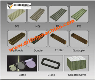 High Strength Plastic Core Tray Sample Core Boxes With BQ NQ HQ PQ Size